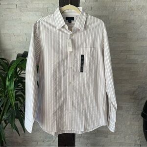 BANANA REPUBLIC Classic Fit Button Down Dress Shirt Size M 15-15.5 NWT